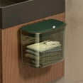 thumbnail image 1 of XYAIYT Versatile Plastic Laundry Basket with Lid and Ventilation Holes for Efficient Clothes Storage Suitable for Bathroom Use and Small Spaces Long Lasting Transparent Design 9.64x8.26x5.9in, 1 of 6