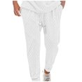 thumbnail image 2 of AherBiu Joggers for Men Drawstring Elastic Waist Sweatpants Silm Fitted Loose Athletic Running Workout Pants with Pockets, 2 of 6