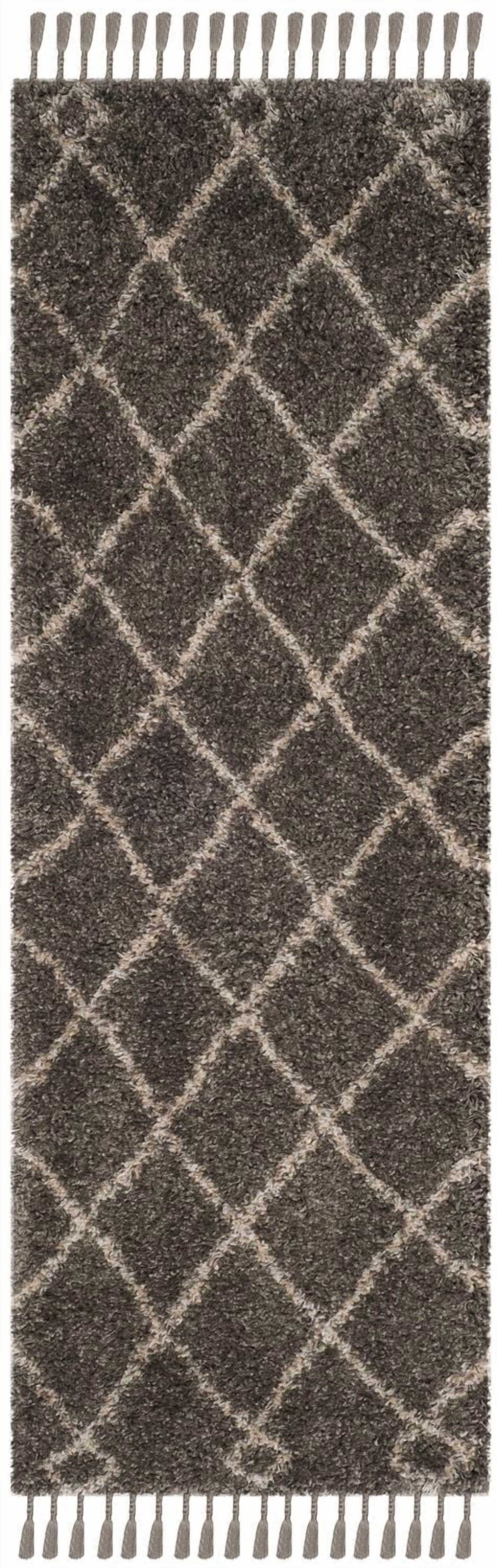 Safavieh Moroccan Fringe Lavern Geometric Shag Area Rug