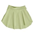 thumbnail image 3 of ShomPort Jupe Mini pour Filles à Volants Taille Haute à Enfiler Jupe de Ballet Légère Élastique Robe Décontractée pour Danser, 3 of 4