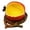 Orange, variant on Parrot Bowl Bird Feeding Bowl Fruit Stable Flat Bottom Cage Rack Suitable For Pet Bird Parrot Cage Use