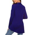 thumbnail image 4 of Faithtur Cardigan Simple pour Femmes, Tricot Uni à Manches Longues, 4 of 5