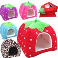 thumbnail image 2 of UPGRATOR 1Pcs Pet Shelter Tent Cloth-Wrapper Shape for Cats Leopard, 2 of 4