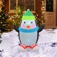 thumbnail image 2 of Jeco CHD-OD070 4 Pi. Décoration de Noël Gonflable Penguin, 2 of 4