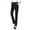 black, variant on work pants for women Women‘s Work Straight Mid Waist Chinos Button Down Straight Suit Pants women‘s pants Black L