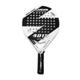 thumbnail image 2 of jinwen Professional Paddle Racket Lightweight Carbon Fiber Honeycomb EVA Beach Racket White, 2 of 4