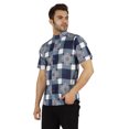thumbnail image 4 of Inkmeso Chemise Asiatique pour Homme à Imprimé, Col Mandarin, Coupe Décontractée, Boutonnée, 4 of 7