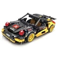 thumbnail image 1 of 445 PCS Car Building Blocks Set, 1:18 Scale GT Sports Car Model with Pull-Back Motor - BLK-084, 1 of 2