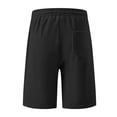 thumbnail image 4 of Ramiter Short de Course pour Homme Off Duty Super Doux Short de Détente Noir,3TG, 4 of 7