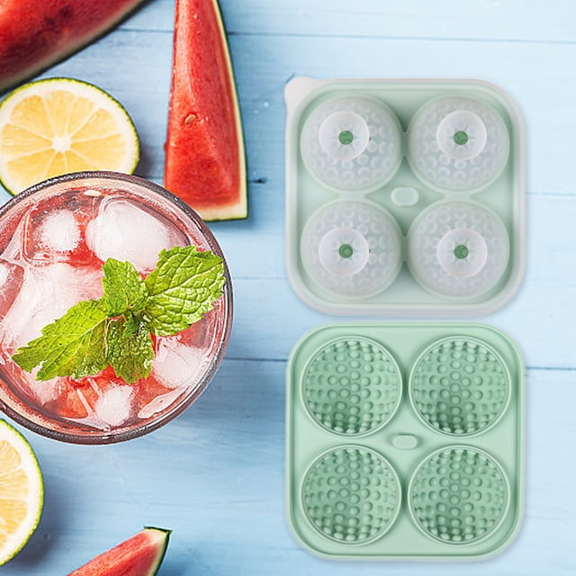 Golf Shaped Ice Maker Is Suitable For Whiskey Cocktails And Homemade Drinks To Keep Drinks Cold