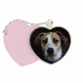 thumbnail image 1 of Dog Pet Animal Dark Picture Mirror Travel Purse Makeup Heart Pink, 1 of 4