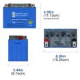 thumbnail image 2 of 12V 11.2Ah GEL Battery for Yamaha 950 Bolt, Bolt R-SPEC 2014-2016, 2 of 6