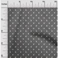 thumbnail image 2 of oneOone Polyester Spandex Gray Fabric Fox Sewing Material Print Fabric By The Yard 56 Inch Wide, 2 of 5