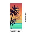thumbnail image 2 of Cartoon Print Bath Towel - Quick-Dry Microfiber Swimming Towel, Active Design for Kids and Adults, Beach & Pool Essentials, 2 of 2