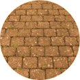 thumbnail image 1 of Ahgly Company Tapis d'Intérieur Lavable en Machine Carré Acajou Brun, 3 Pieds Carré, 1 of 7