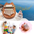 thumbnail image 1 of 8 Key Mini Kalimba Exquisite Finger Thumb Piano Marimba Musical Good Accessory, 1 of 9