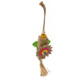 thumbnail image 1 of Palm Leaf Toy, Bird Chew Toy Colorful Beak Grinding Easy Installation  Free  For Cockatiel, 1 of 8