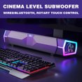 thumbnail image 1 of Dvkptbk Bluetooth Speaker Soundbar Computer Speaker Dual Speaker Speaker Subwoofer Cinema Level Surround Sound Home Essentials, 1 of 9