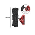 thumbnail image 3 of SuoKom Outdoor Windproof Rope Tent Rope Reflective Rope Canopy Rope Fixed Tied Rope Camp Adjustment Rope Thickened and Lengthened with Adjustment Buckle 5 Meters, 3 of 6