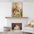 thumbnail image 4 of Design Art - Horse and Foal with Meadow, 4 of 5