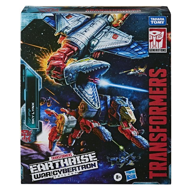 Transformers Toys Generations War for Cybertron: Earthrise Leader WFC-E24 Sky Lynx (5 Modes) Action Figure
