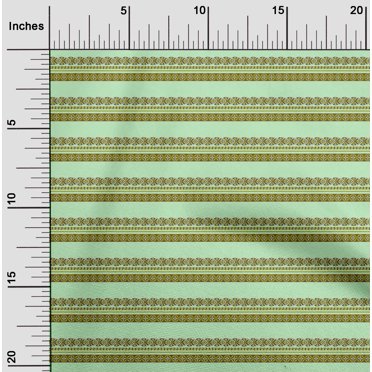 oneOone Silk Tabby Fabric Flower Artistic Print Fabric By Yard 42 Inch Wide