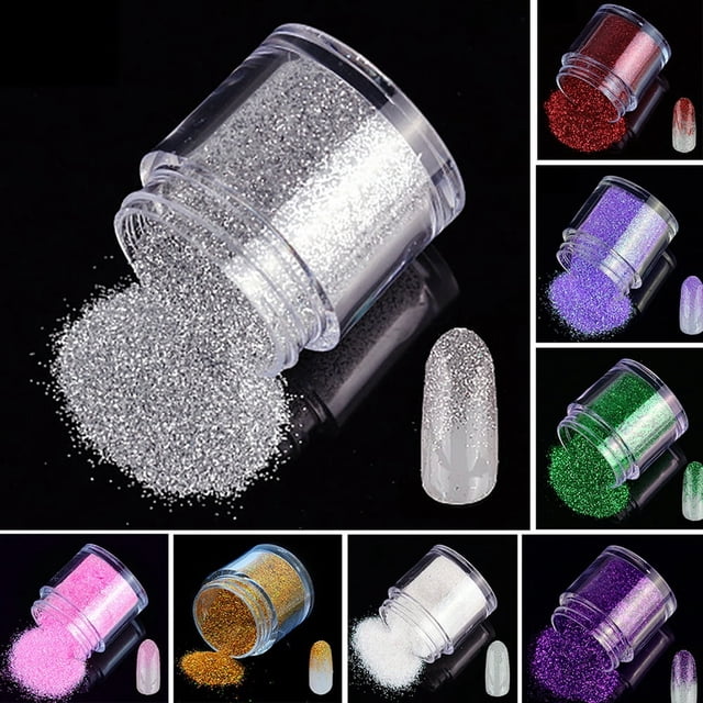 10g Glitter Powder Laser Color-Changing Nail Art Decor Nail Art Glitter Powder for Nails
