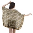 thumbnail image 4 of Moomaya Front Open Printed Shrug Beach Clothes For Kimono Cardigans For Women, 4 of 5