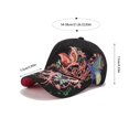 thumbnail image 2 of Casquette de Baseball Brodée de Sequins Style Coréen, Rouge à Lèvres, Casquette de Femme, 2 of 6
