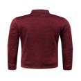 thumbnail image 4 of Veste en Tricot à Fermeture Éclair pour Homme, Décontractée, Ample, Col Montant, Manches Longues, 4 of 6