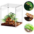 thumbnail image 2 of Reptile, Spider, Lizard, Scorpion Habitat with Anti-Escape Design Transparent Acrylic Insect Feeding & Breeding Enclosure, 2 of 5