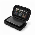 thumbnail image 2 of Nintendo 3DS Handheld Game Console Cosmo Black Bundle with Carrying Case & 16GB SD Card (Refurbished), 2 of 6