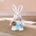 thumbnail image 2 of Baohd Cute Rabbit Figurine Decorative Ornament Art for Anniversary Office Decor Male, 2 of 9