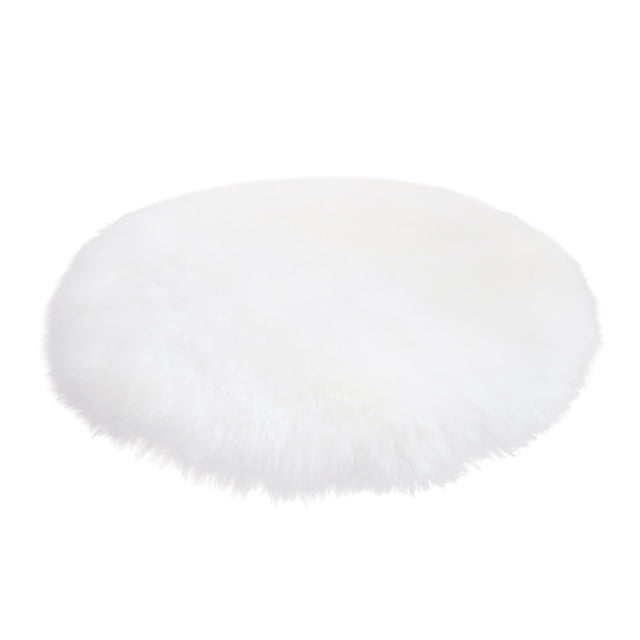 Agiferg Soft Artificial Sheepskin Rug Chair Cover Artificial Wool Warm Hairy Carpet Seat