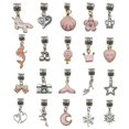 thumbnail image 3 of Ensemble de 64 Pcs/boîte Cadeau de Bracelet à Breloques Bricolage Kit de Fabrication de Bijoux avec Perles Breloques Pendentifs, 3 of 6