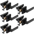thumbnail image 1 of Square Door Lever Privacy Door Lock Handleset Keyless Lockset Door Knobs Storage Room Bathroom Set No Key in, 1 of 9