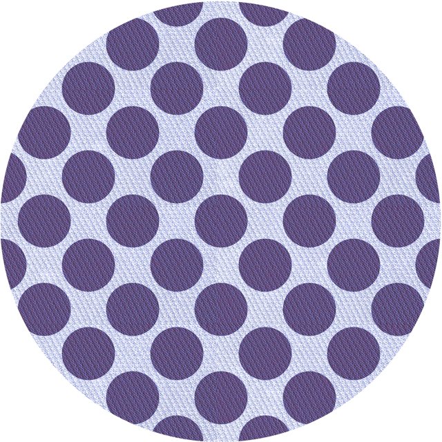Ahgly Company Tapis d'Intérieur Lavable en Machine Carré Transitionnel Violet Raisin Vif, 3 Pieds Carré