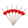 thumbnail image 1 of YANHAIGONG Pailles en Papier Saint-Valentin, 24 Pcs Pailles en Papier Jetables Saint-Valentin, Pailles Cœur Rouges pour Fête de la Saint-Valentin Pailles Décoratives, Fournitures pour Fête de Mariage et d'Anniversaire, 1 of 9