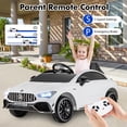 thumbnail image 4 of Gymax 12V Kids Ride on Car w/Remote Rocking Function Transport Wheels Lights & Music, 4 of 10