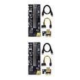 thumbnail image 4 of tredstone 5x USB 3 Riser Board VER009S GOLD PCI-E 1x to 16x Powered 60cm PCIe Extender Type 2 2Set, 4 of 6