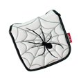 thumbnail image 4 of fastboy Universal Golf Mallet Putter Cover Square Headcover Magnetic Closure Guard Spider White, 4 of 9