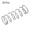 thumbnail image 2 of Unique Bargains 11mmx0.8mmx30mm 304 Stainless Steel Compression Spring 11N Load Capacity, 20pcs, 2 of 5