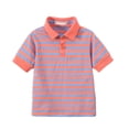 thumbnail image 2 of Chemise Polo pour Garçons, Chemise Rayée, Chemise de Rugby pour Garçons, Chemise à Boutons pour Garçon, Chemise à Manches Courtes pour Garçon, Tenue pour Garçons 7-8 Ans, 2 of 7