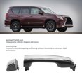 thumbnail image 4 of Poignée de Porte Extérieure de Voiture Haute Résistance avec Aspect Sportif et Prise Confortable pour GX460 2010 2021, 4 of 7