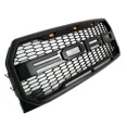 thumbnail image 3 of Grille Style Raptor pour Ford F150 2015-17 Noir Mat, 3 of 4