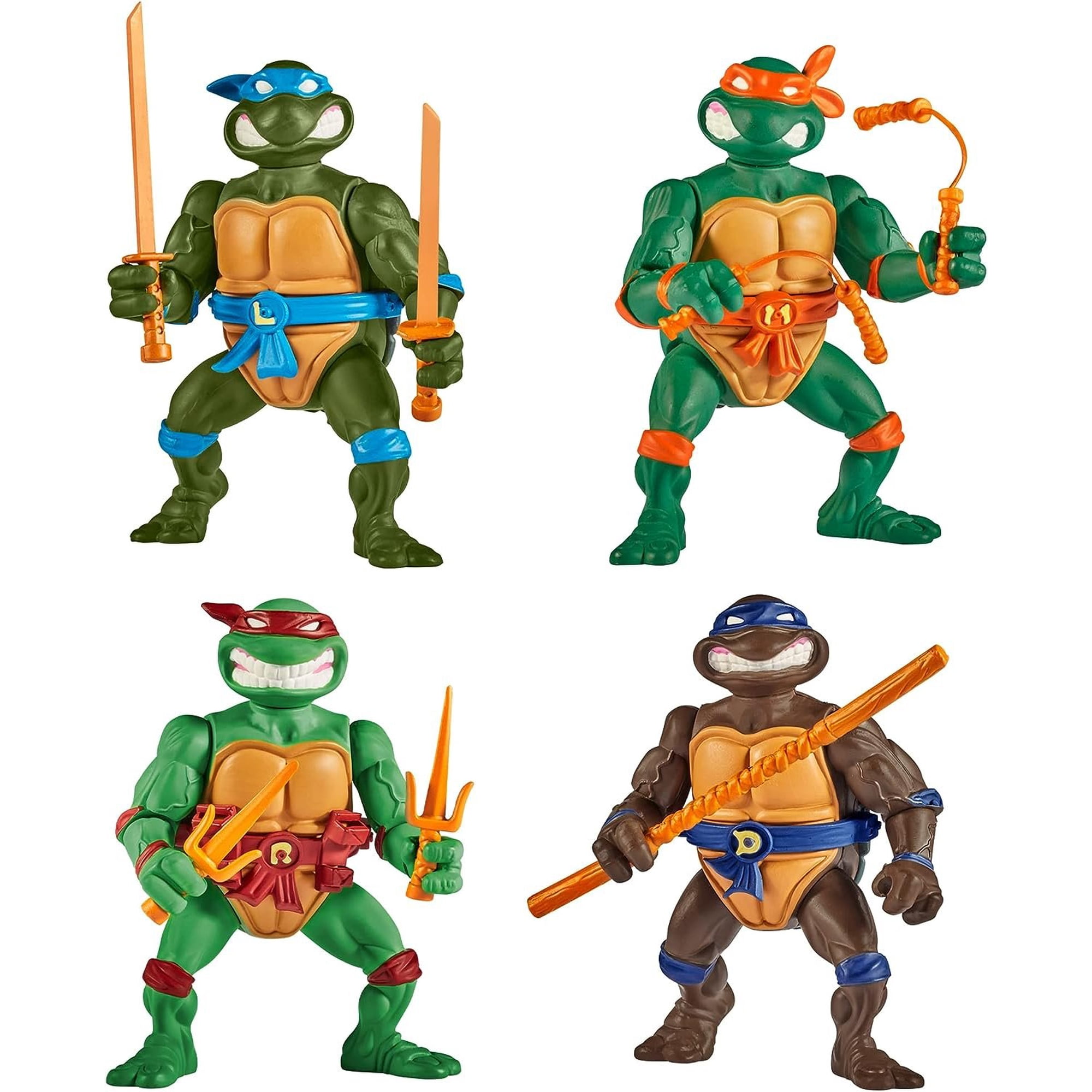 【アメコミフィギュア】TMNT Mutatin' フィギュア 4体セット Teenage Mutant Ninja Turtles: Classic 4