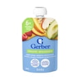 thumbnail image 1 of GERBER Organic Baby Purée Apple Mango Raspberry Avocado Oat, 1 of 7