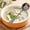 Black-BK Home Decor, variant on karymi Stainless Steel Flat Bottom Soup Spoon Round Head Table Serving Spoon Set Ergonomic Handle Dishwasher Safe Silver Polished Finish Bedroom Decor House Decor