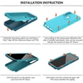 thumbnail image 4 of [PST] Étui Protecteur Rigide pour iPhone 15 / iPhone 14 (6,1 Pouces), Antichute à Trois Couches, Antichoc, Robuste, Étui Protecteur Rigide, 4 of 4