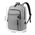 thumbnail image 3 of TopLLC Storage Bins Business Backpack, Bag For Travel Flight Fits 15.6 Inch Laptop With USB Charging Port Storage Bags, 3 of 7